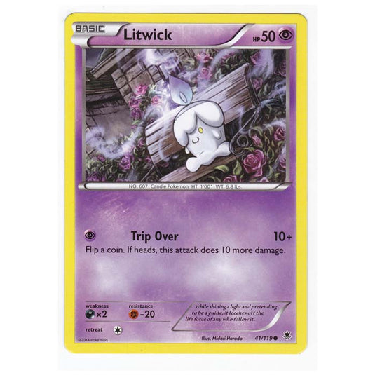 Pokemon - XY Phantom Forces - Litwick - 41/119