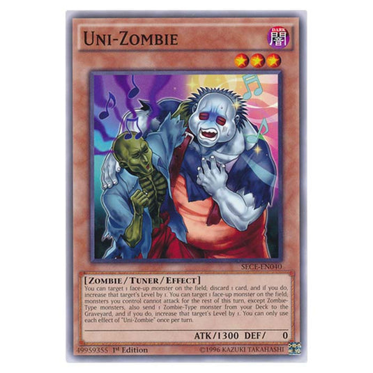 Yu-Gi-Oh! - Secrets of Eternity - Uni-Zombie - 40/99