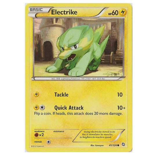 Pokemon - Black & White - Dragons Exalted - Electrike - 41/124