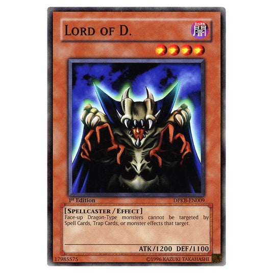 Yu-Gi-Oh! - Duelist Pack - Kaiba - Lord of D. (Common) DPKB-EN009