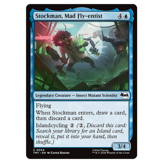 Magic The Gathering - Teenage Mutant Ninja Turtles - Stockman, Mad Fly-entist - 0054