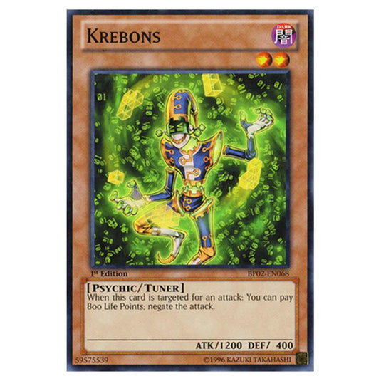 Yu-Gi-Oh! - Battle Pack 2 - War of the Giants - Krebons (Rare) BP02-EN068