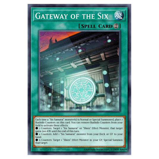 Yu-Gi-Oh! - Stardust Overdrive - Gateway of the Six (Super Rare) SOVR-EN089
