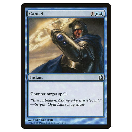 Magic The Gathering - Return To Ravnica - Cancel - 31/274 (Foil)