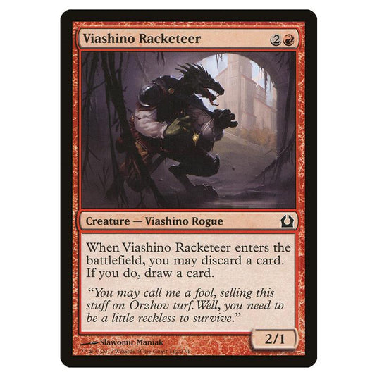 Magic The Gathering - Return To Ravnica - Viashino Racketeer - 112/274