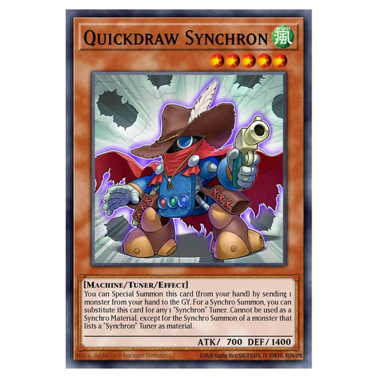 Yu-Gi-Oh! - Starter Deck - Duelist Toolbox - Quickdraw Synchron (Common) 5DS3-EN018