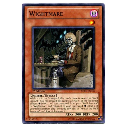 Yu-Gi-Oh! - Starstrike Blast - Wightmare (Common) - STBL-EN035
