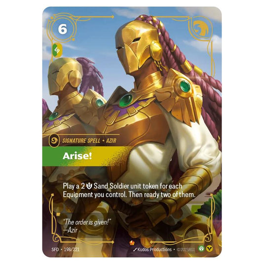 Riftbound: League of Legends TCG - Spiritforged - Arise! - 198/221