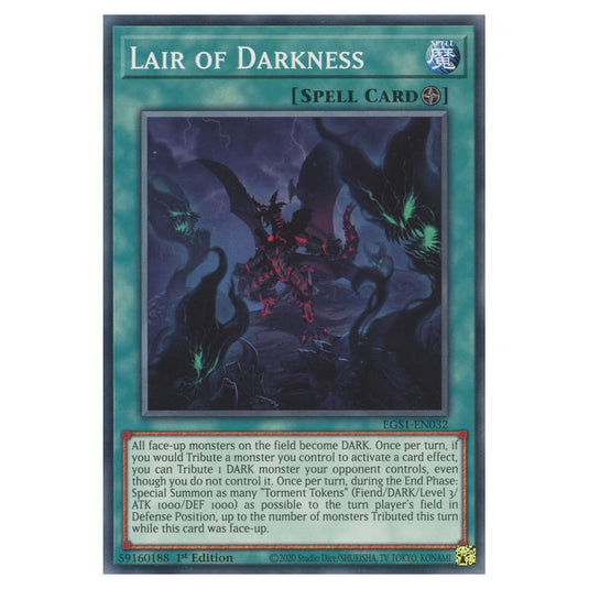 Yu-Gi-Oh! - Egyptian God Deck - Slifer the Sky Dragon - Lair of Darkness (Common) EGS1-EN032
