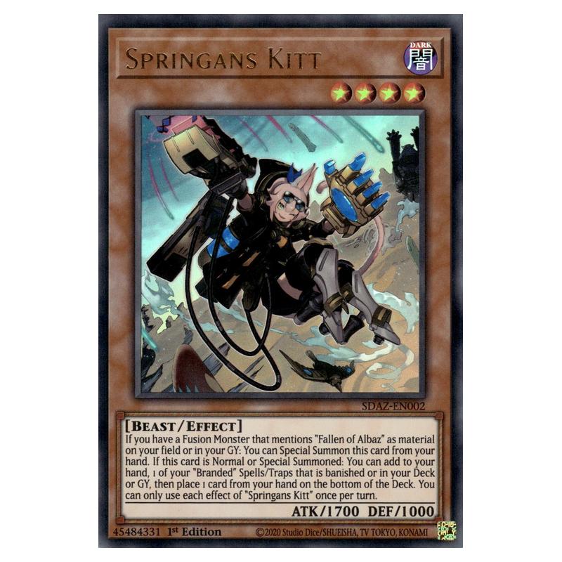 Yu-Gi-Oh! - Structure Deck - Albaz Strike - Springans Kitt (Ultra Rare