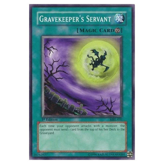 Yu-Gi-Oh! - Magic Ruler - Gravekeeper's Servant (Common) - MRL-EN031/050