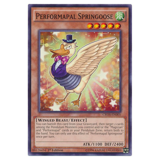 Yu-Gi-Oh! - Crossed Souls - Performapal Springoose (Common) CROS-EN005