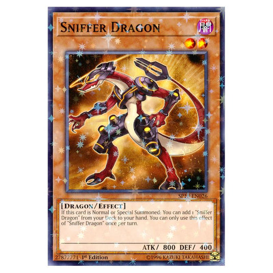 Yu-Gi-Oh! - Star Pack VRAINS - Sniffer Dragon (Starfoil) SP18-EN026