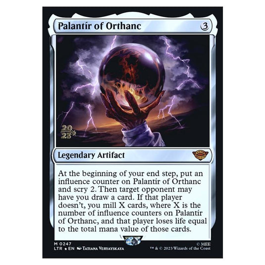 Magic The Gathering - Tales Of Middle-earth Promos - Palantír Of Orthanc - 247s (Foil)
