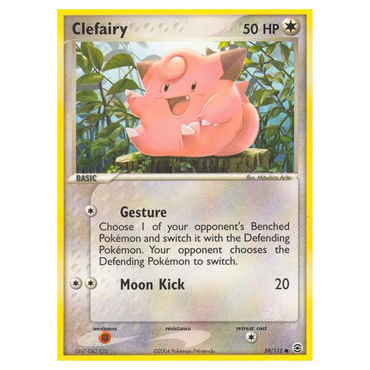 Pokemon - EX Series - FireRed & LeafGreen - Clefairy - 59/112