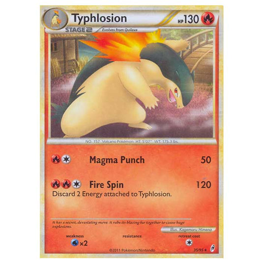 Pokemon - Call of Legends - Typhlosion 35/95