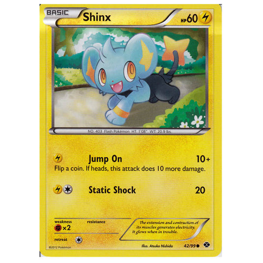 Pokemon - Black & White - Next Destinies - Shinx 42/99