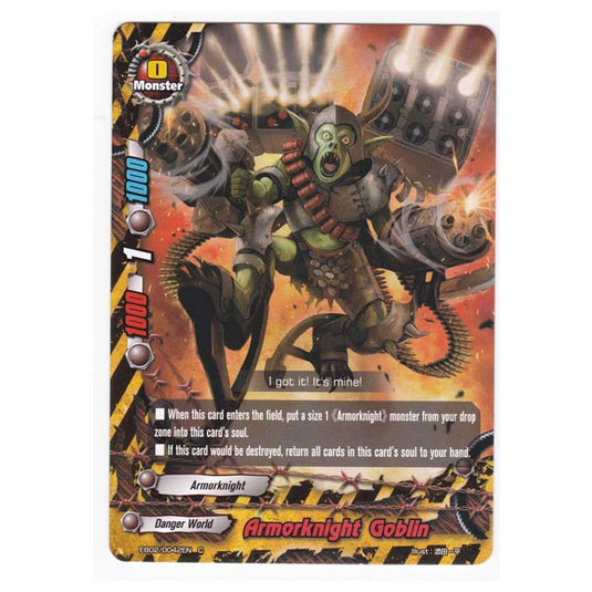 Future Card Buddyfight - Great Clash Dragon VS Danger - Armorknight Goblin - 42/48