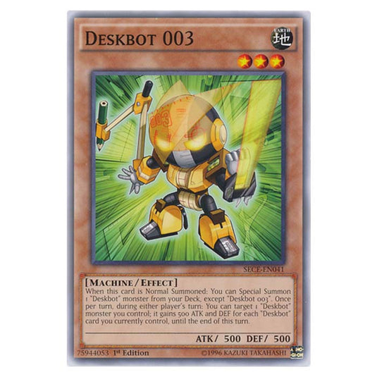 Yu-Gi-Oh! - Secrets of Eternity - Deskbot 003 - 41/99