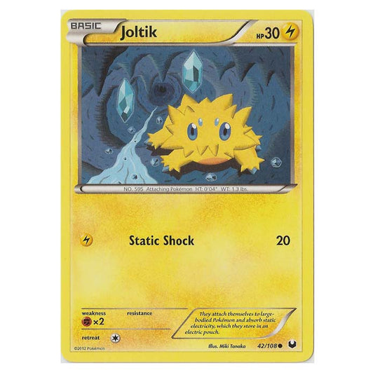 Pokemon - Black & White - Dark Explorers - Joltik - 42/108