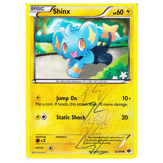 Pokemon - Black & White - Next Destinies - (Reverse Holo) Shinx 42/99