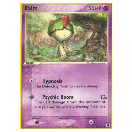 Pokemon - EX Dragon Frontiers - Ralts - 060