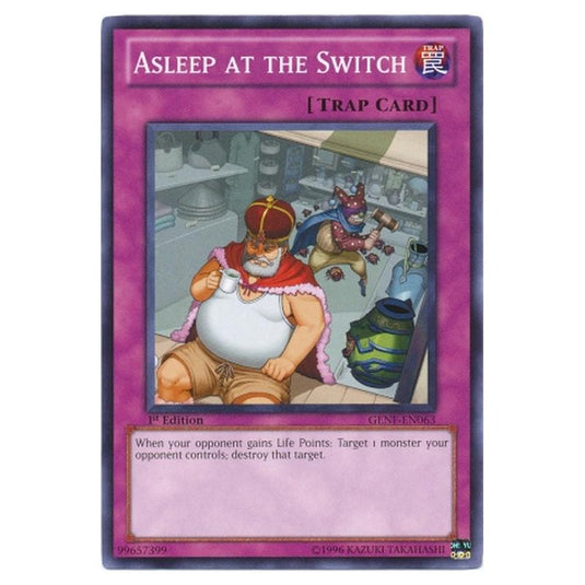 Yu-Gi-Oh! - Generation Force - Asleep at the Switch (Common) GENF-EN063