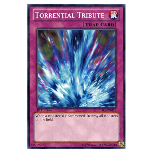 Yu-Gi-Oh! - Realm of the Sea Emperor Structure Deck - Torrential Tribute (Common) SDRE-EN036