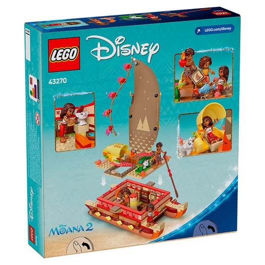 Lego - Disney Princess - Moana's Adventure Canoe #43270