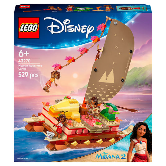 Lego - Disney Princess - Moana's Adventure Canoe #43270