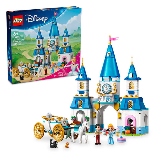 Lego - Disney - Cinderella's Castle & Horse Carriage #43275