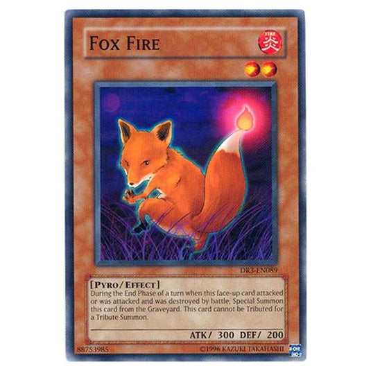 Yu-Gi-Oh! - Dark Revelation Volume 3 - Fox Fire (Common) DR3-EN089