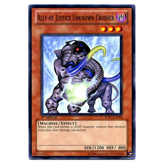 Yu-Gi-Oh! - Starstrike Blast - Ally of Justice Unknown Crusher (Common) - STBL-EN094