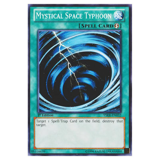 Yu-Gi-Oh! - Starter Deck - Kaiba Reloaded - Mystical Space Typhoon (Common) YSKR-EN032