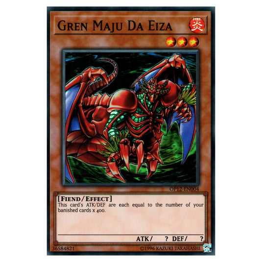 Yu-Gi-Oh! - OTS Tournament Pack 12 - Gren Maju Da Eiza (Super Rare) OP12-EN004