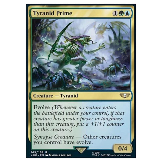 Magic The Gathering - Universes Beyond - Warhammer 40k - Tyranid Prime - 145/168