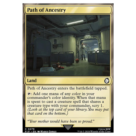 Magic The Gathering - Universes Beyond - Fallout - Path of Ancestry - 0279