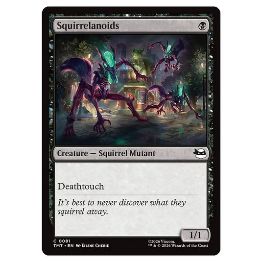 Magic The Gathering - Teenage Mutant Ninja Turtles - Squirrelanoids - 0081