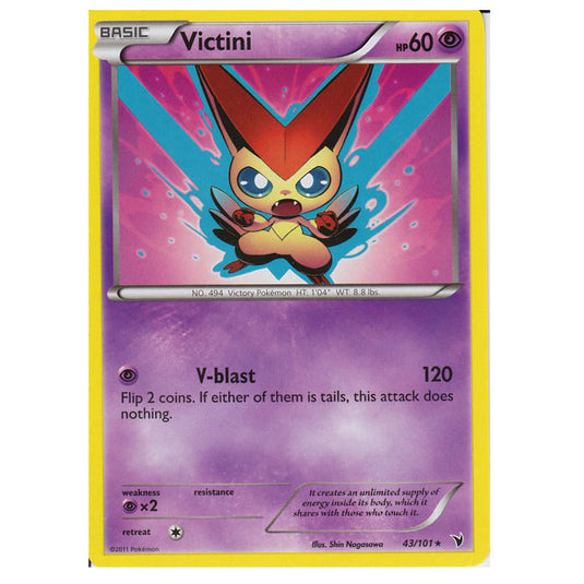 Pokemon - Black & White - Noble Victories - Victini 43/101