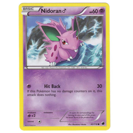 Pokemon - Black & White - Plasma Freeze - Nidoran - 43/116