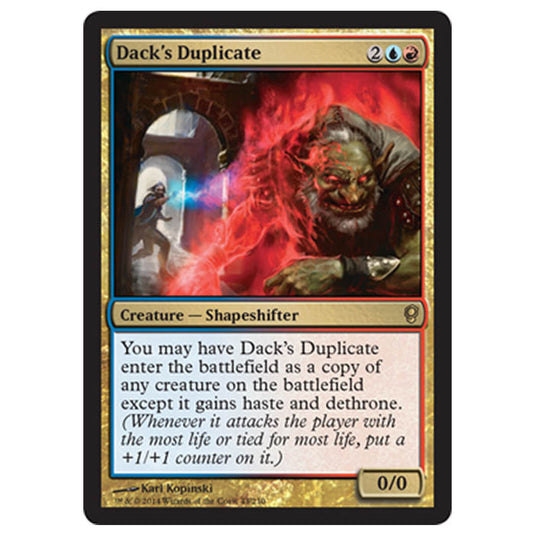 Magic the Gathering - Conspiracy - Dack's Duplicate - 43/210