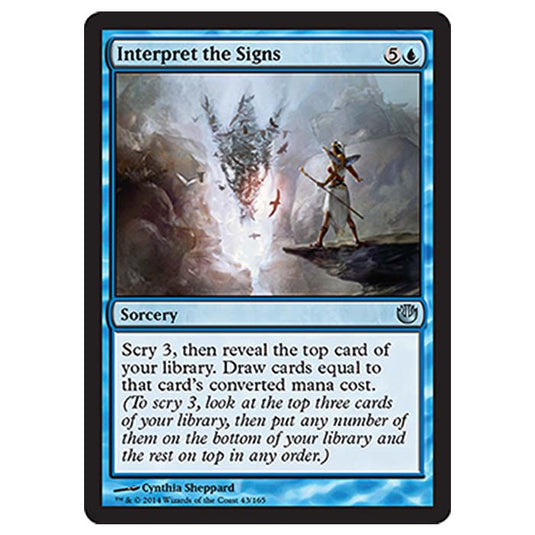 Magic the Gathering - Journey into Nyx - Interpret the Signs - 43/165