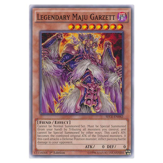 Yu-Gi-Oh! - Secrets of Eternity - Legendary Maju Garzett - 42/99