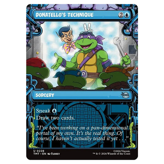 Magic The Gathering - Teenage Mutant Ninja Turtles - Donatello's Technique - 0228
