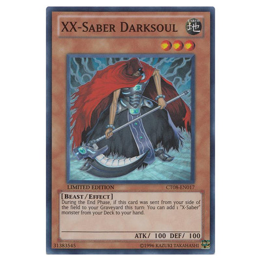 Yu-Gi-Oh! - Collectible Tins 2011 Wave 2 - XX-Saber Darksoul (Super Rare) CT08-EN017