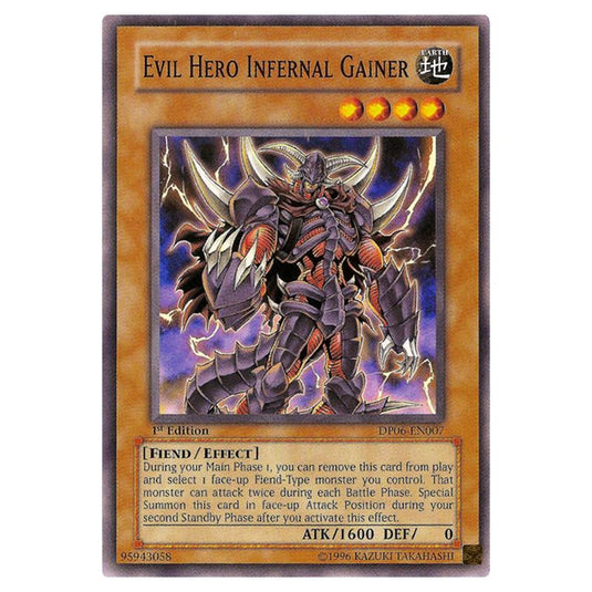 Yu-Gi-Oh! - Duelist Pack - Jaden Yuki 3 - Evil HERO Infernal Gainer (Common) DP06-EN007