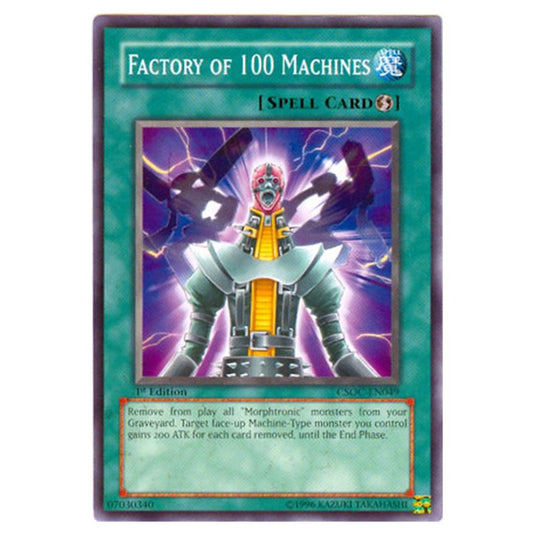 Yu-Gi-Oh! - Crossroads of Chaos - Factory of 100 Machines (Common) CSOC-EN049