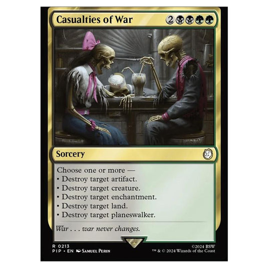 Magic The Gathering - Universes Beyond - Fallout - Casualties of War - 0213