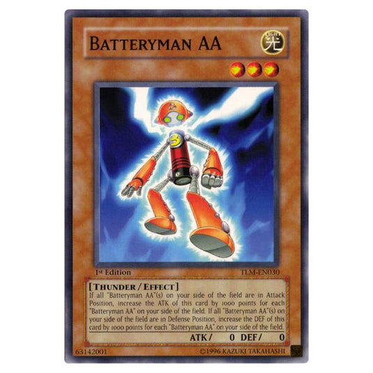Yu-Gi-Oh! - The Lost Millennium - Batteryman AA (Common) TLM-EN030
