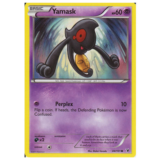 Pokemon - Black & White - Noble Victories - Yamask 44/101